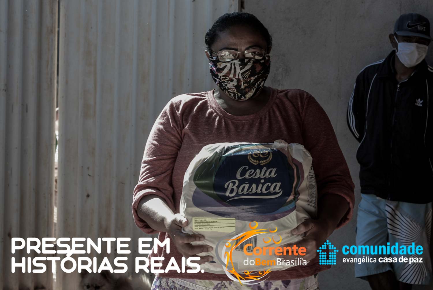 MAIS QUE UMA CESTA BÁSICA, É ESPERANÇA